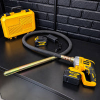 Vibrador de Concreto Inalámbrico DeWALT Brushless 3.500 RPM | 2 Baterías 128V | Manguera de 2 m | 1 Año de Garantía miniatura 11