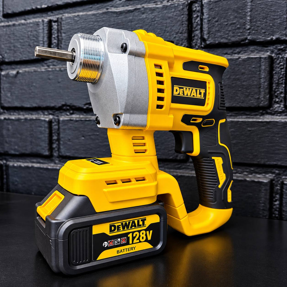 Vibrador de Concreto Inalámbrico DeWALT Brushless 3.500 RPM | 2 Baterías 128V | Manguera de 2 m | 1 Año de Garantía - 6