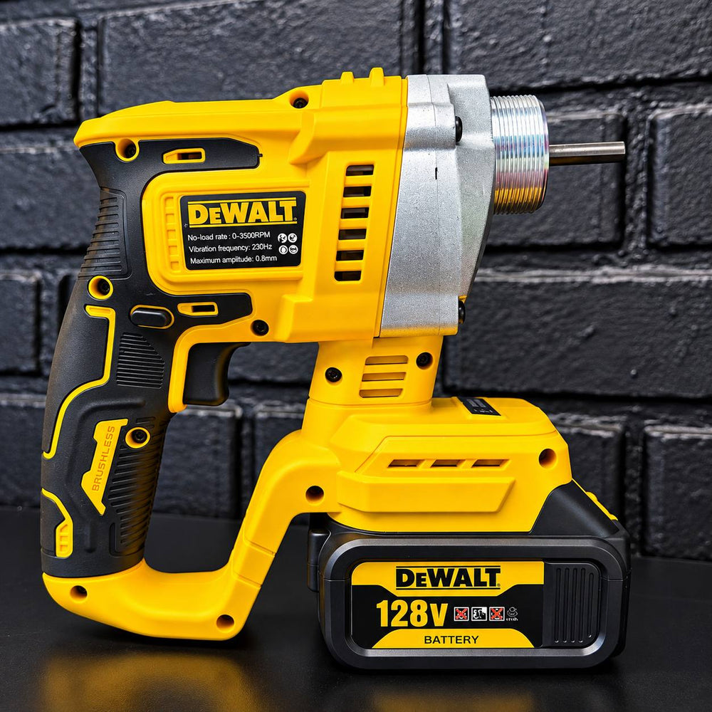 Vibrador de Concreto Inalámbrico DeWALT Brushless 3.500 RPM | 2 Baterías 128V | Manguera de 2 m | 1 Año de Garantía - 10