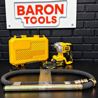 Vibrador de Concreto Inalámbrico DeWALT Brushless 3.500 RPM | 2 Baterías 128V | Manguera de 2 m | 1 Año de Garantía miniatura 9