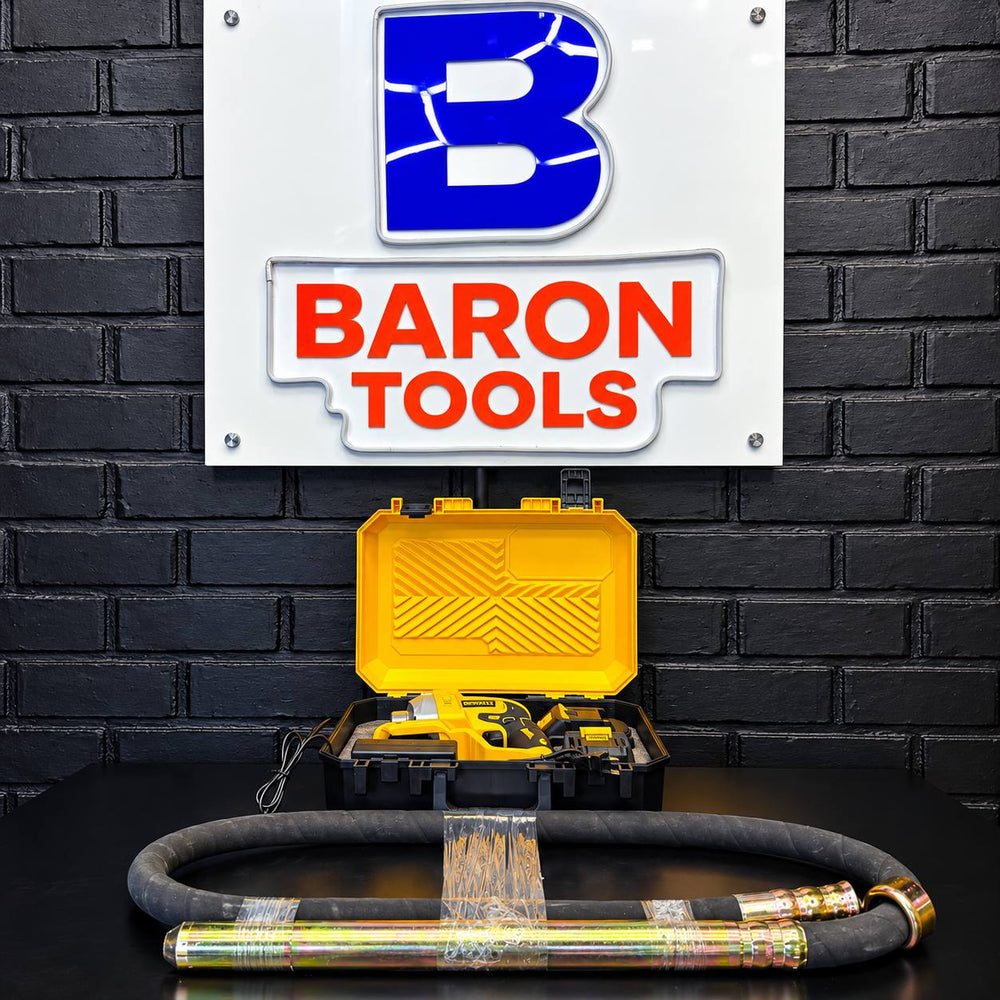 Vibrador de Concreto Inalámbrico DeWALT Brushless 3.500 RPM | 2 Baterías 128V | Manguera de 2 m | 1 Año de Garantía - 8