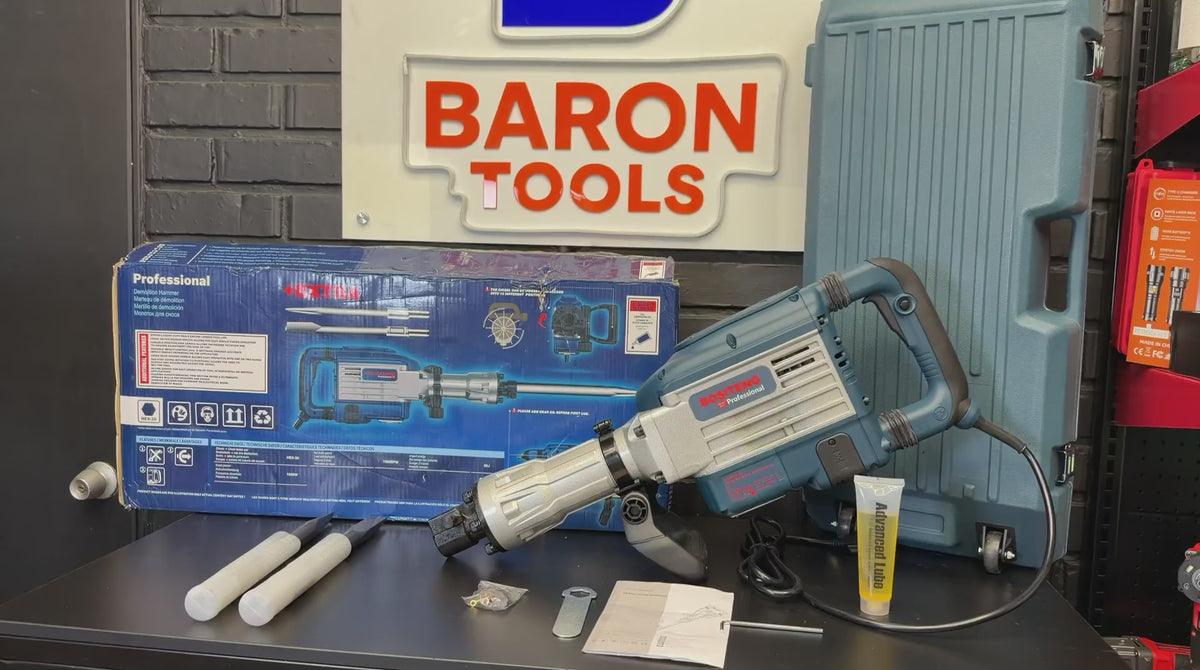 Video: así llega el demoledor BOSITENG HEX-30 con su maletín con ruedas y accesorios