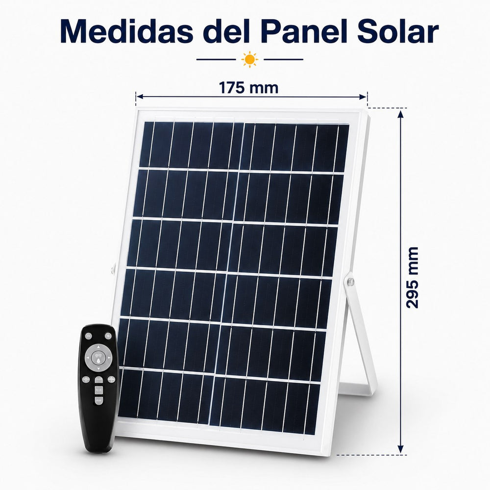 Reflector Solar CEB 200W Reales · Certificado RETILAP  · Garantía 2 años - 9