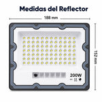 Reflector Solar CEB 200W Reales · Certificado RETILAP  · Garantía 2 años miniatura 8