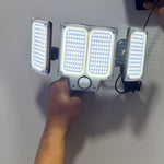 Reflector Solar LED 3 Cabezales con Sensor de Movimiento y Control Remoto miniatura 8