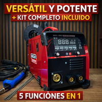 Soldadora Multiproceso 580A MIG/MMA/TIG — Carrete 5kg miniatura 9